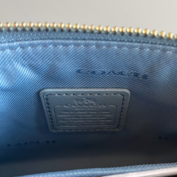 NWT Coach Zip Corner Wristlet Colorblock - Picture 6 of 12